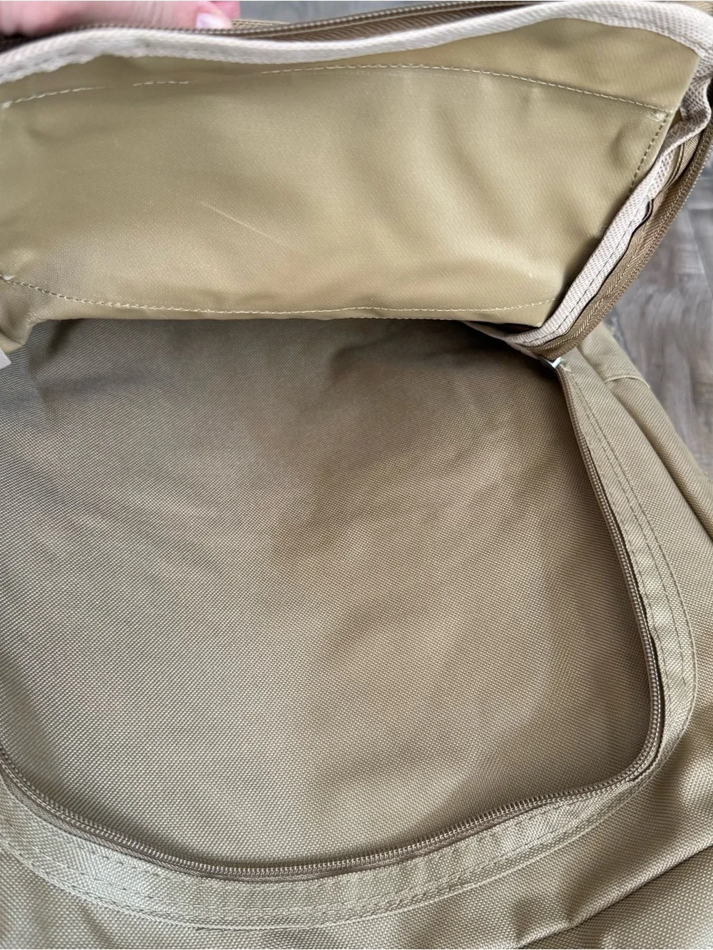 New NRA Backpack Desert Khaki Tan Tactical Travel Lightweight Adjustable